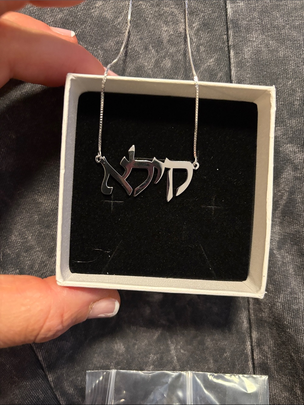 Sterling silver necklace